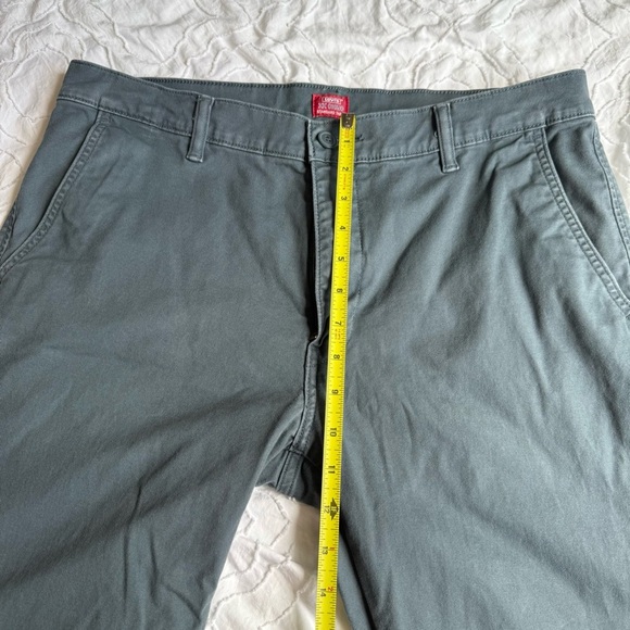 Levi's Blue Gray ChinosStandard Taper Cotton Pants - Picture 5 of 10
